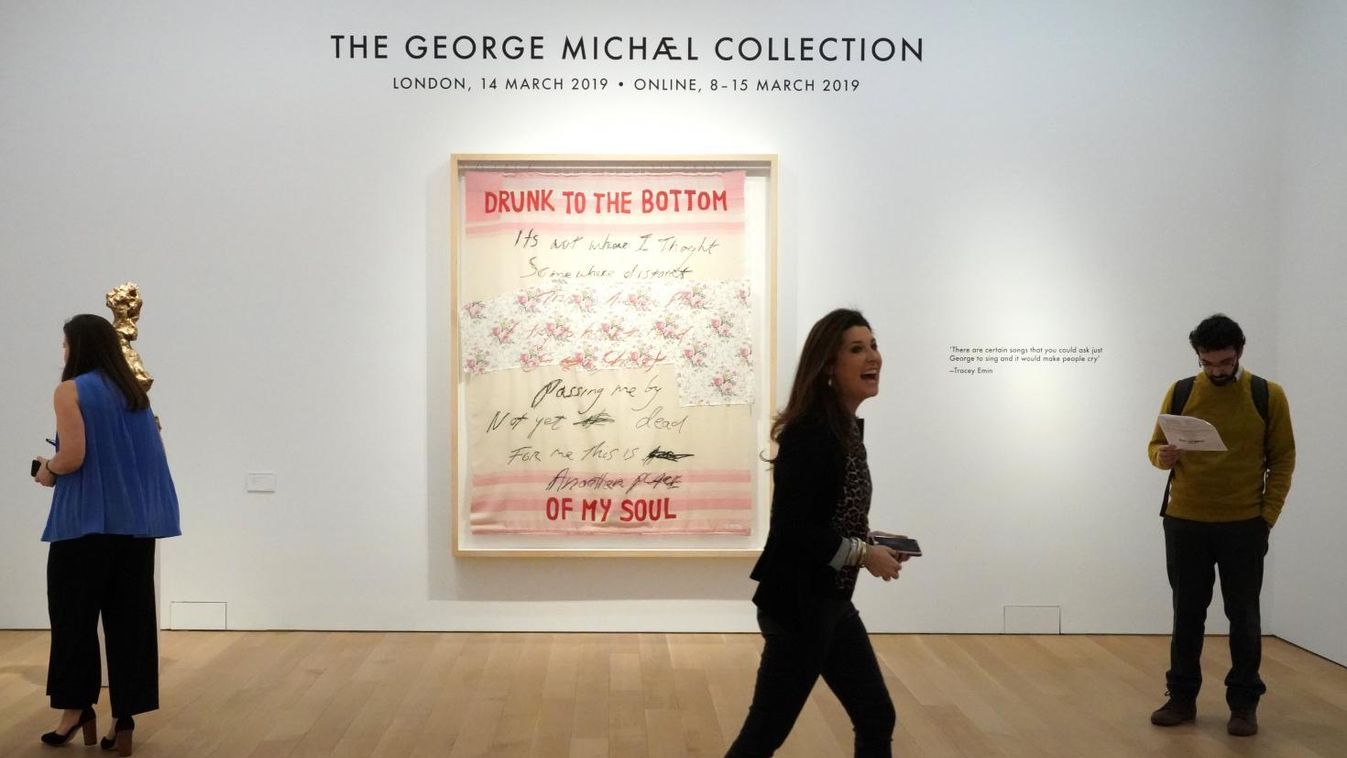 Ennyit ért George Michael műgyűjteményének egy része