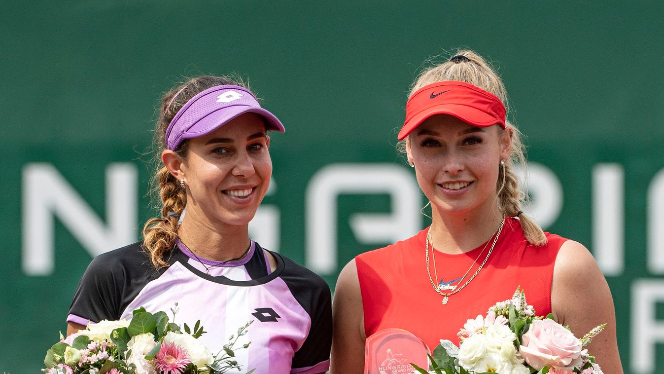 Stollár Fanny és Mihaela Buzarnescu nyert párosban a budapesti tenisztornán