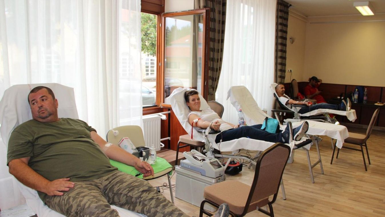 Rekord a környei véradáson: 63-an segítettek