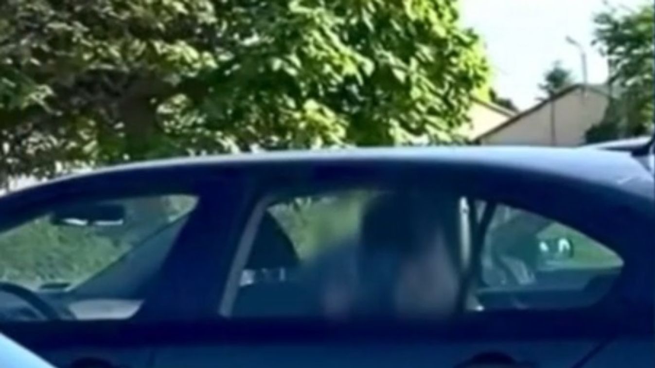 Felháborító! A tűző napon zárták a kocsiba a kislányt Vácon: ordított, sírt és dörömbölt (videó)