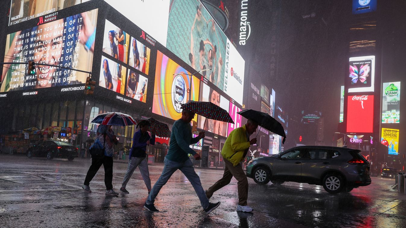 New Yorkban rendkívüli állapotot hirdettek Ida miatt