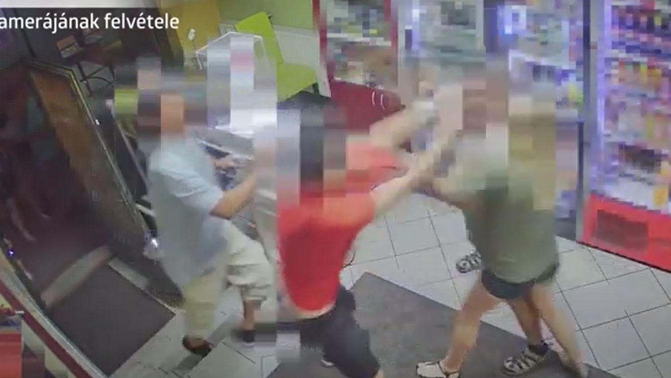 Videón az esztergomi dohánybolt agresszora, aki az anyját is rendszeresen verte