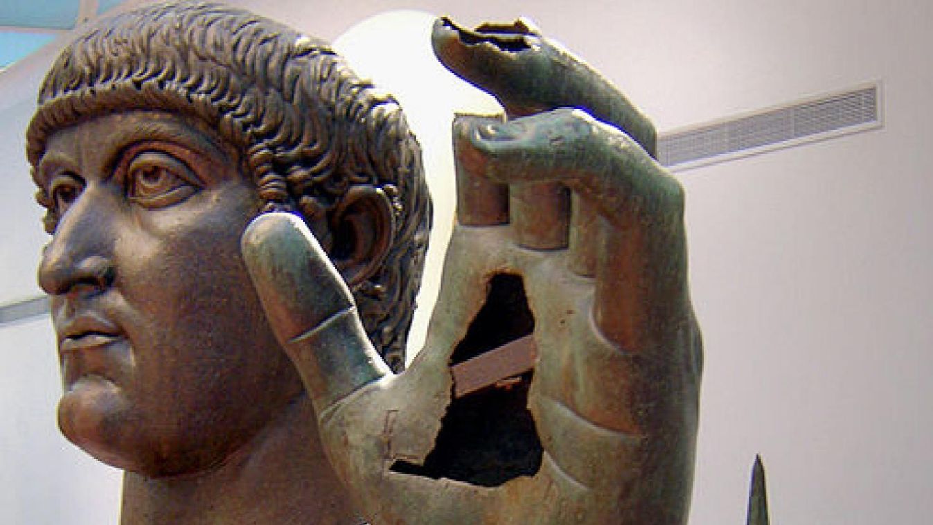 Megtalálták Nagy Konstantin császár mutatóujját a Louvre-ban