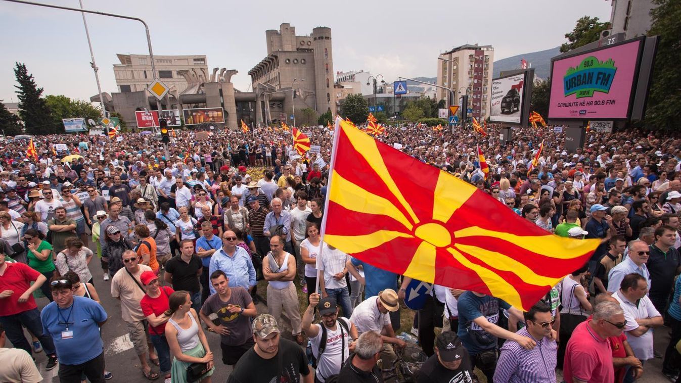 Ma tartják az ország nevének megváltoztatásáról szóló népszavazást Macedóniában