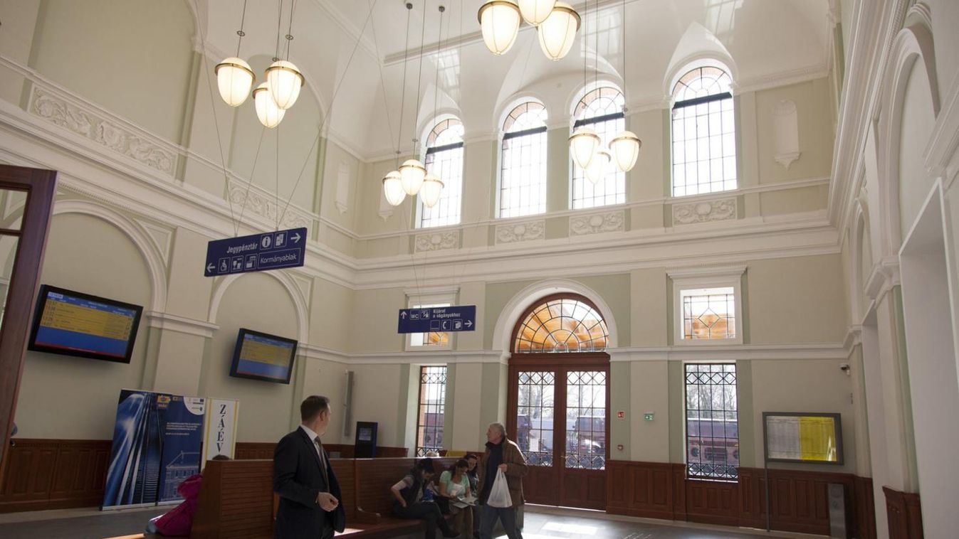 Nyert a kaposvári állomás rekonstrukciós terve