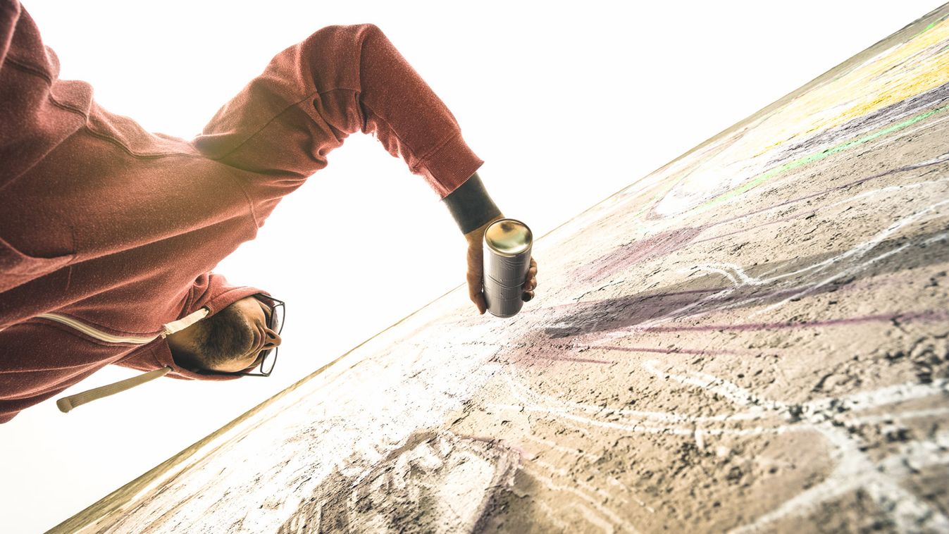 Visszaeső graffitist fogtak a tatai rendőrök