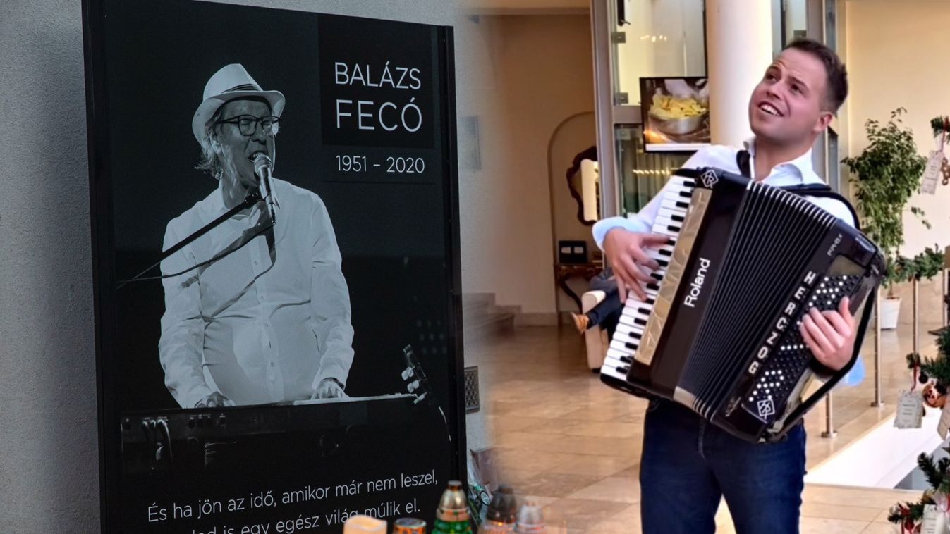 „Egy felhőn ülünk” – könnyfakasztó Balázs Fecó-dal a dunaszentmiklósi harmonikástól