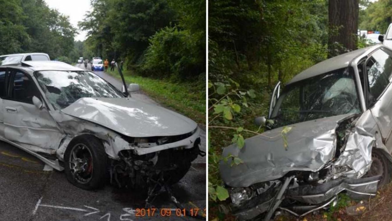 Durva karambolt okozott az előző 24 éves sofőr