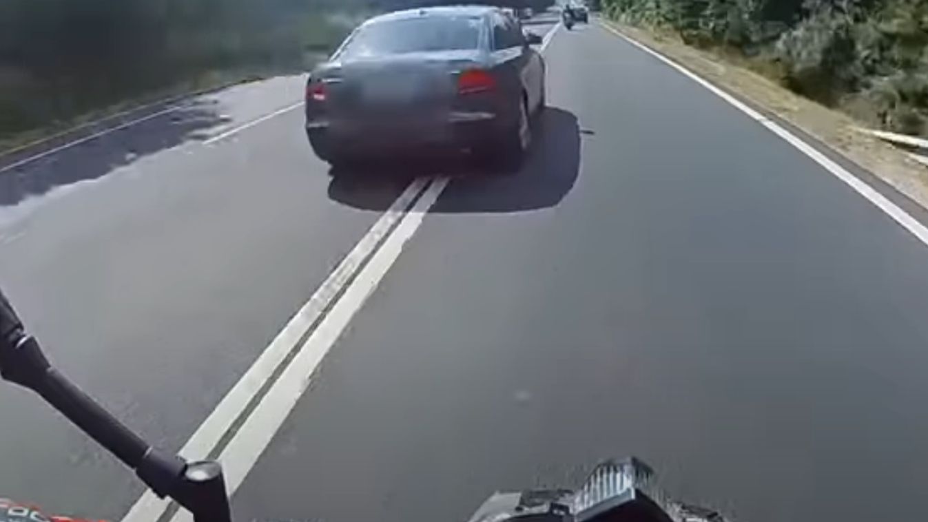 Elmebeteg! Az utóbbi évek egyik legdurvább hazai autós videója terjed