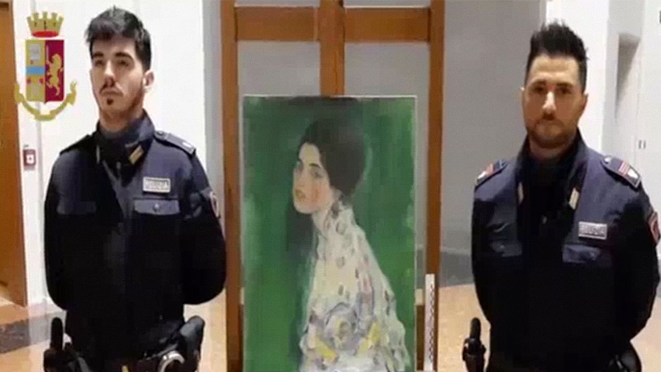 Megtaláltak egy ellopott Klimt-festményt Olaszországban