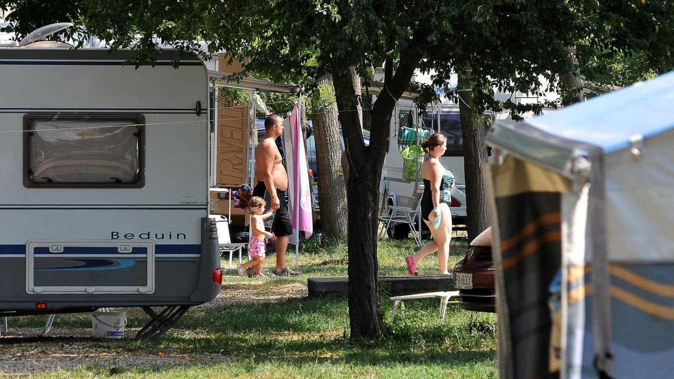 Enyhén növekvő forgalomra számítanak a kempingek