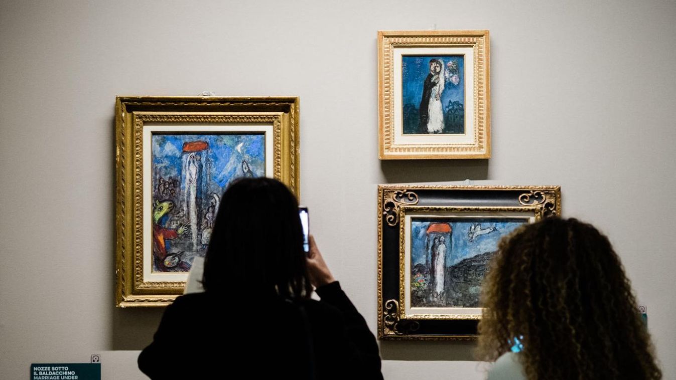 Chagall mindvégig hű maradt nyolc festékhez