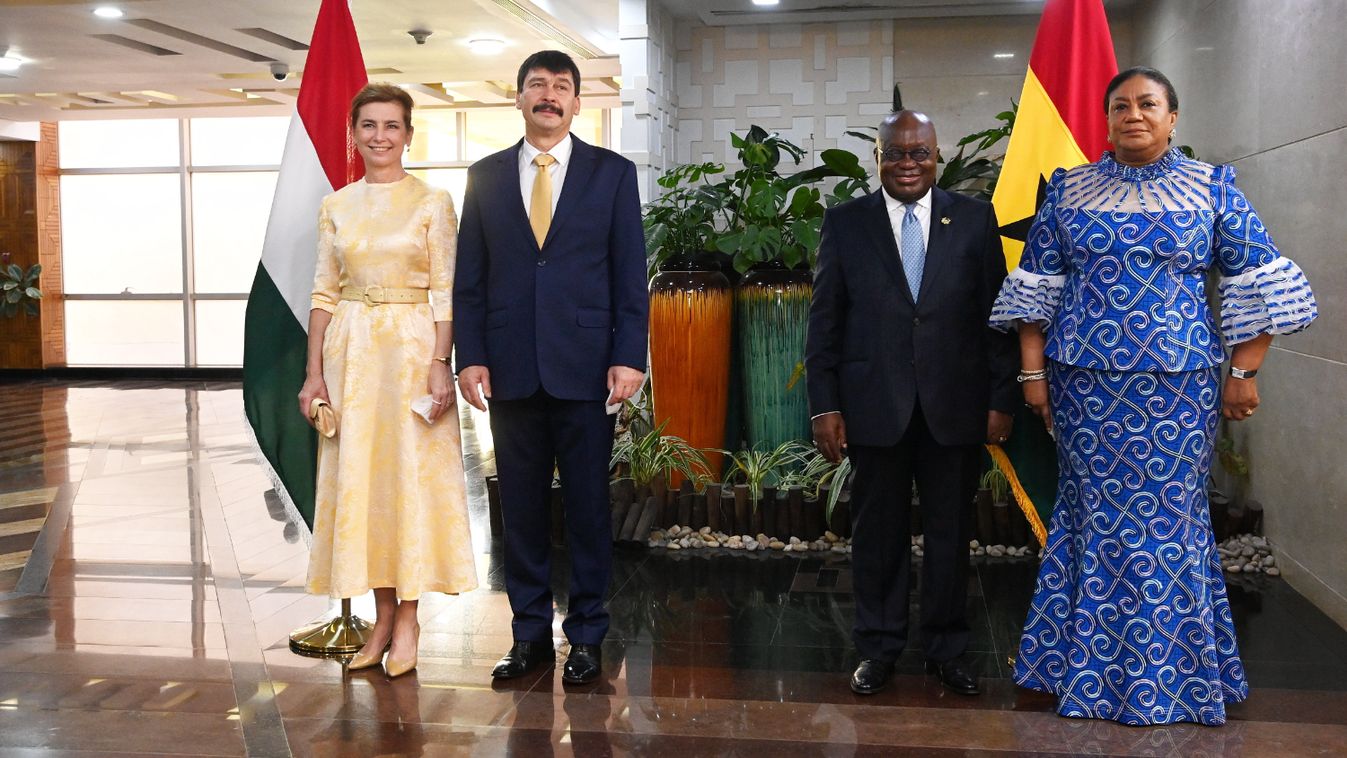 Áder János: Magyarország Afrika-politikája kitüntetett szerepet szán Ghánának