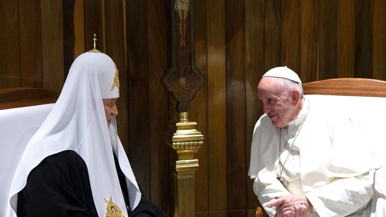 Jeruzsálemben találkozhat egymással Ferenc pápa és Kirill moszkvai pátriárka