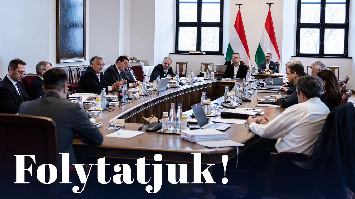 Orbán Viktor: a munka nem állhat meg!