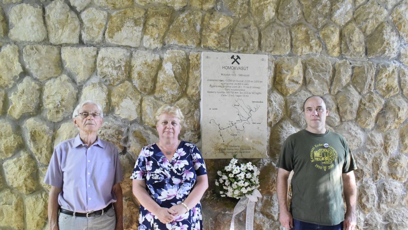 Száz évvel ezelőtt indult el az első homokvasút Dorogon