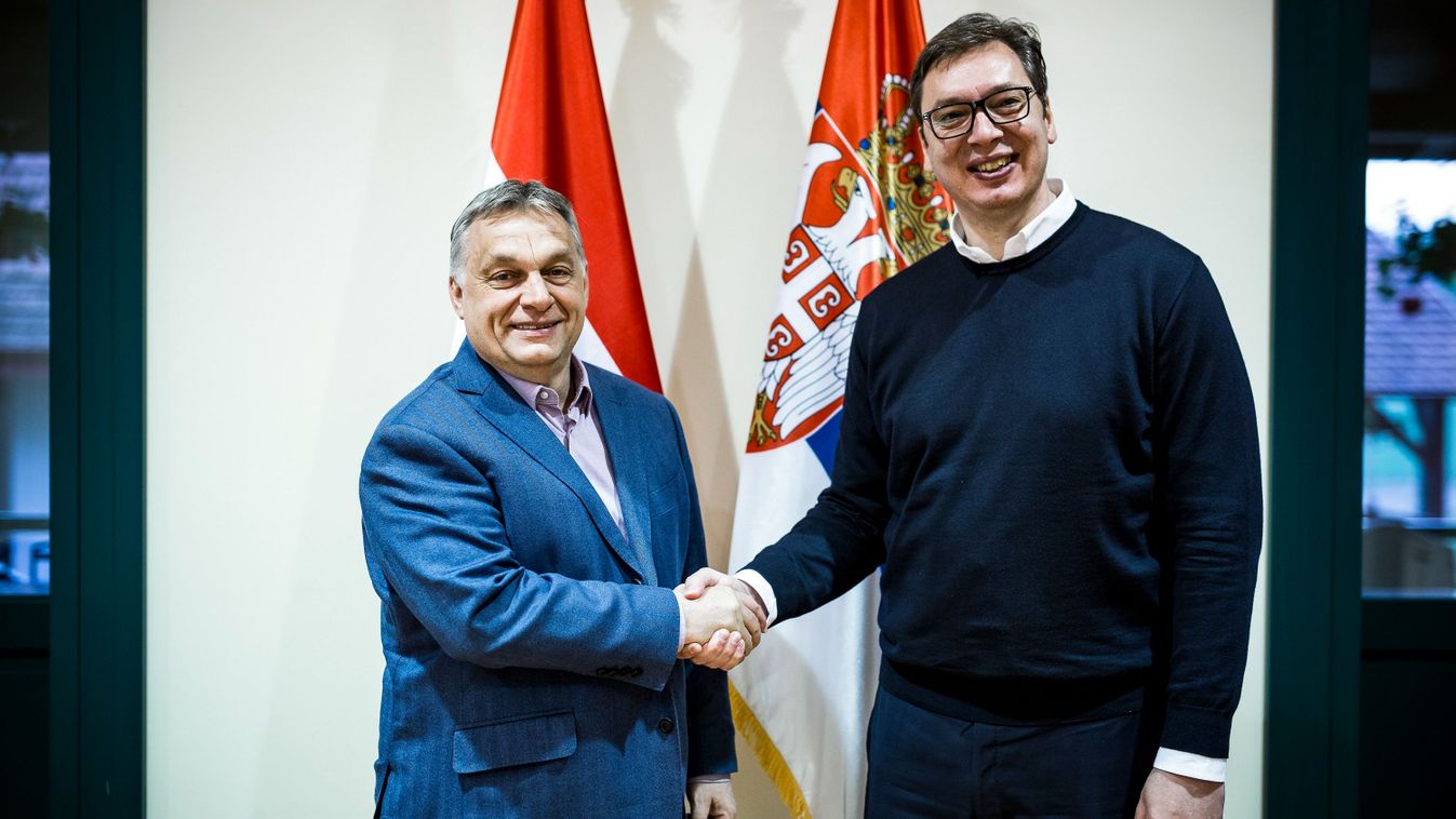 Orbán Viktor telefonon tárgyalt a szerb elnökkel