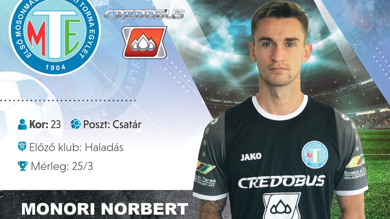 Marad az NB II.-ben az exzsámbéki Monori Norbert