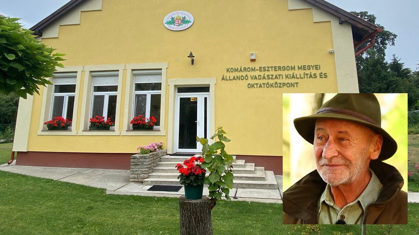 Videón mesél tatabányai otthonáról Reviczky Gábor: a házat már a vadászkamara lakja