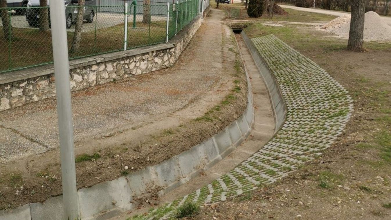 Befejeződött Réde vízelvezető hálózatának fejlesztése