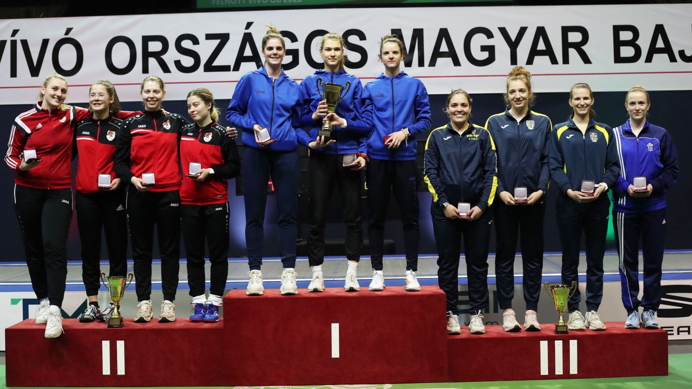 A Tatabányai SC női csapata nyerte az Országos Vívóbajnokságot