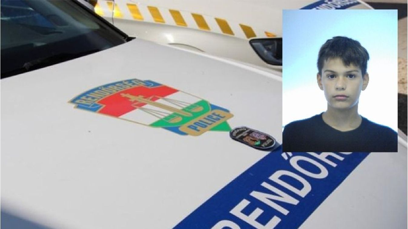Karácsony előtti rémálom: ezt a 14 éves fiút keresik a tatabányai zsaruk