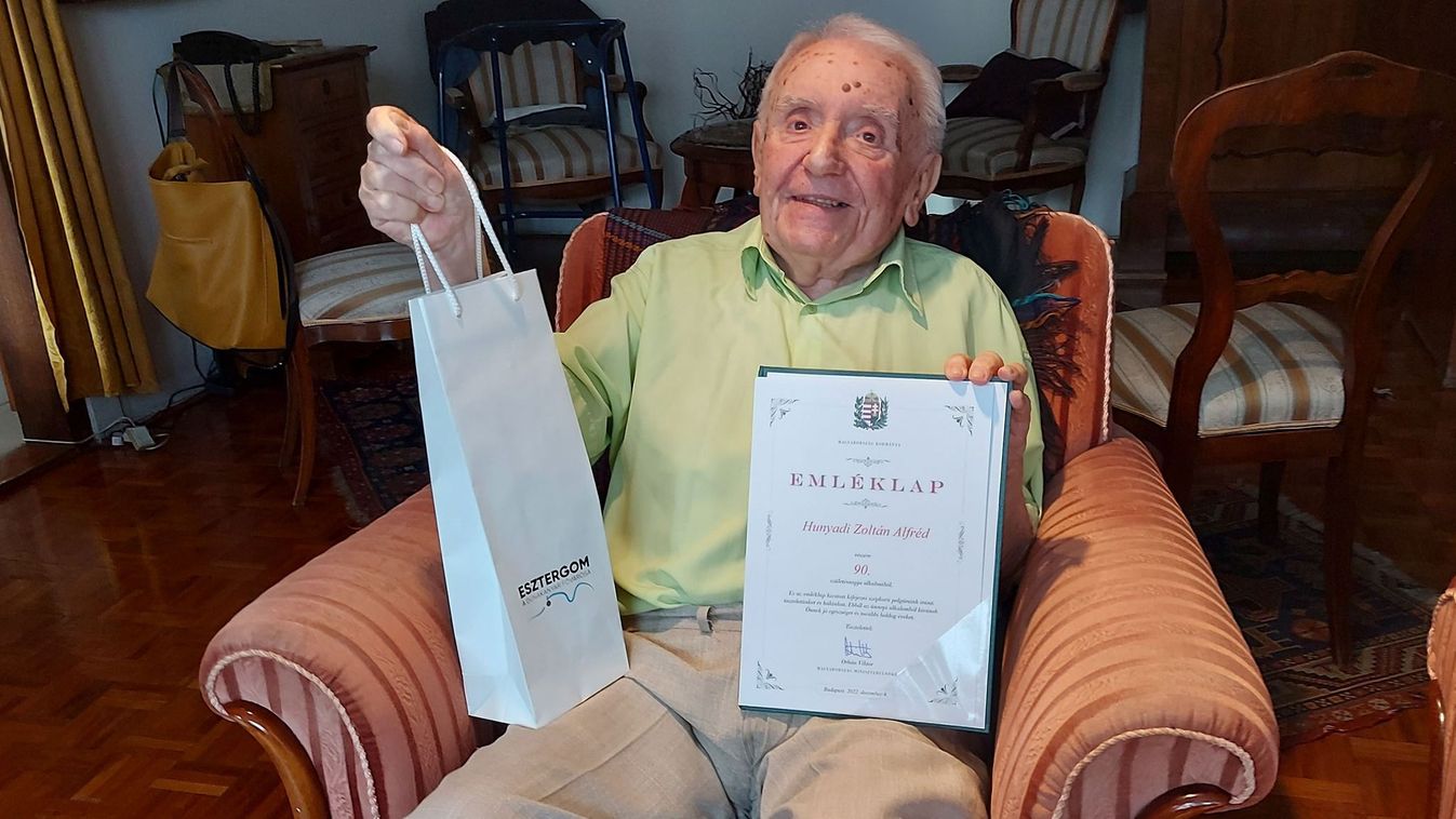 90. születésnapján köszöntötték Esztergom szeretett karnagyát