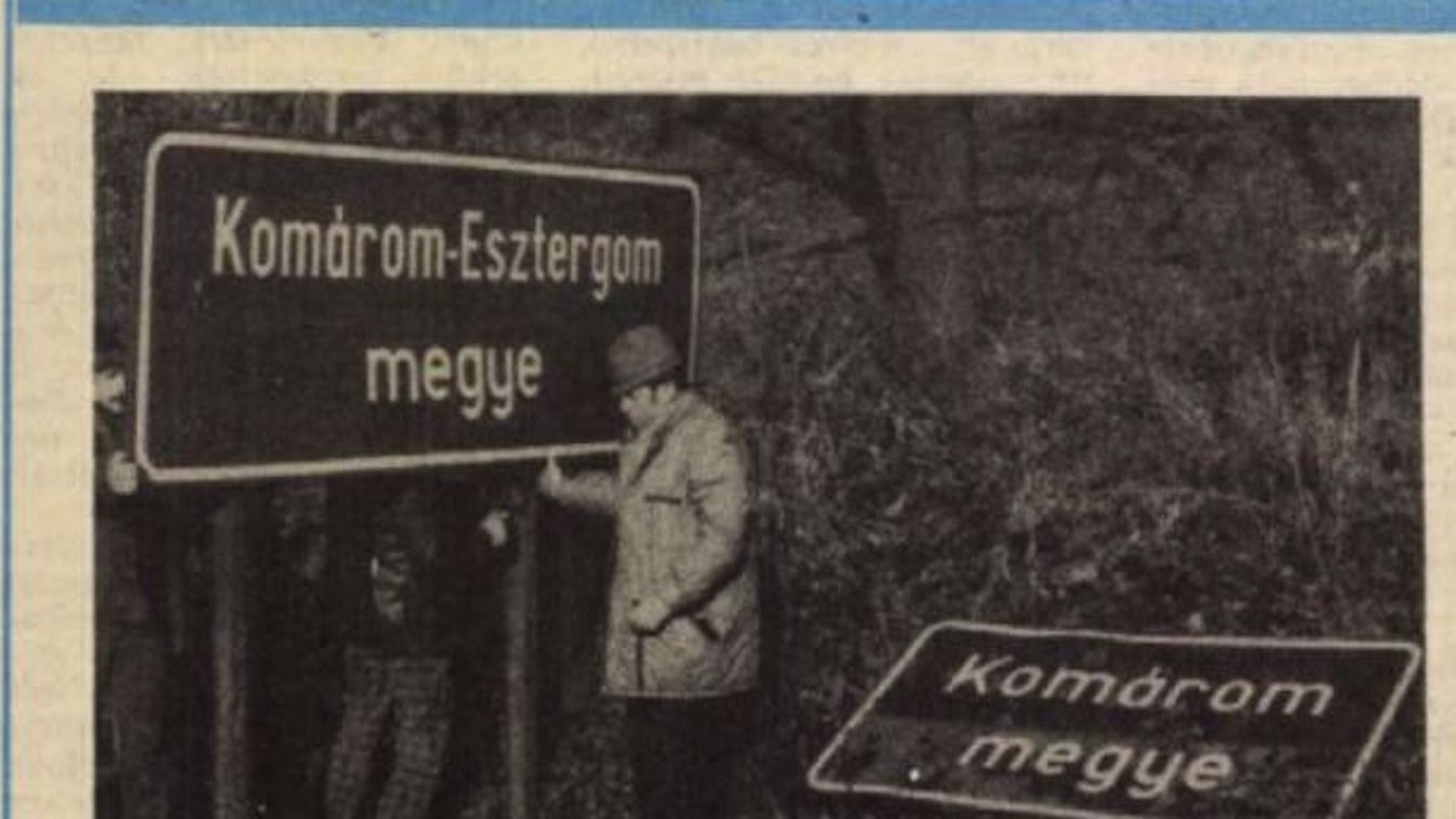32 éve változott meg a megye neve - akkor is táblákat cseréltek
