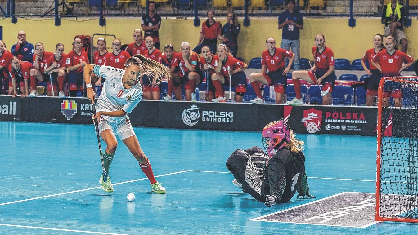 Floorballban és labdarúgásban is a komáromi Lelovics Nóra hátát nézi a mezőny