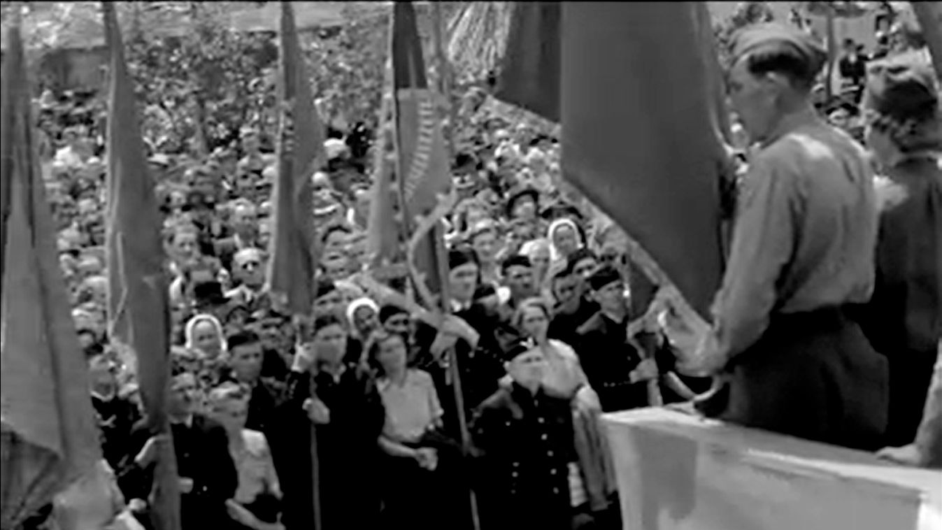Retró videó: így ünnepelte Oroszlány az új kultúrházát 1947-ben
