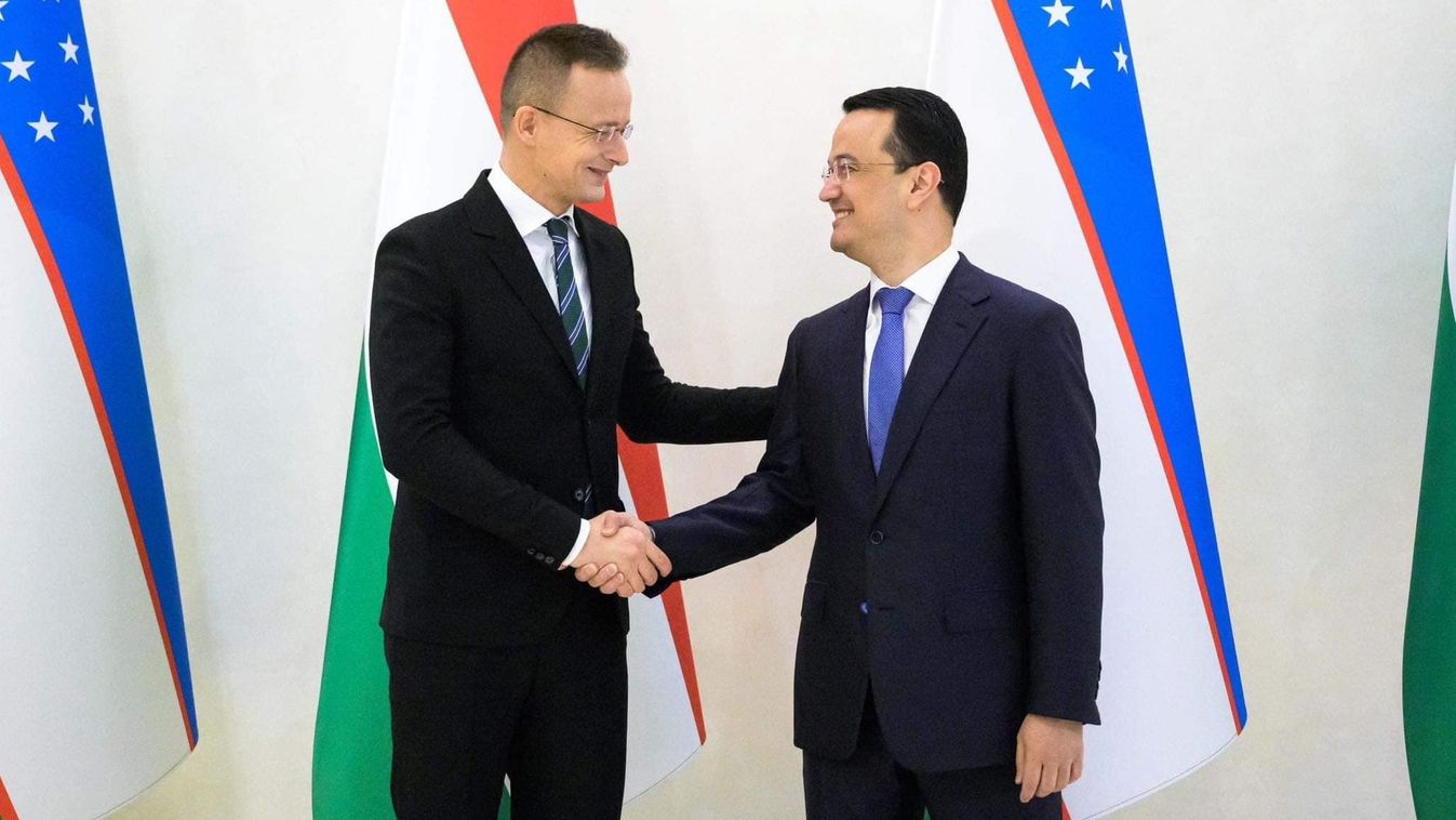 Szijjártó Péter: különleges magyar ipari zóna jön létre az üzbég főváros mellett (videó)