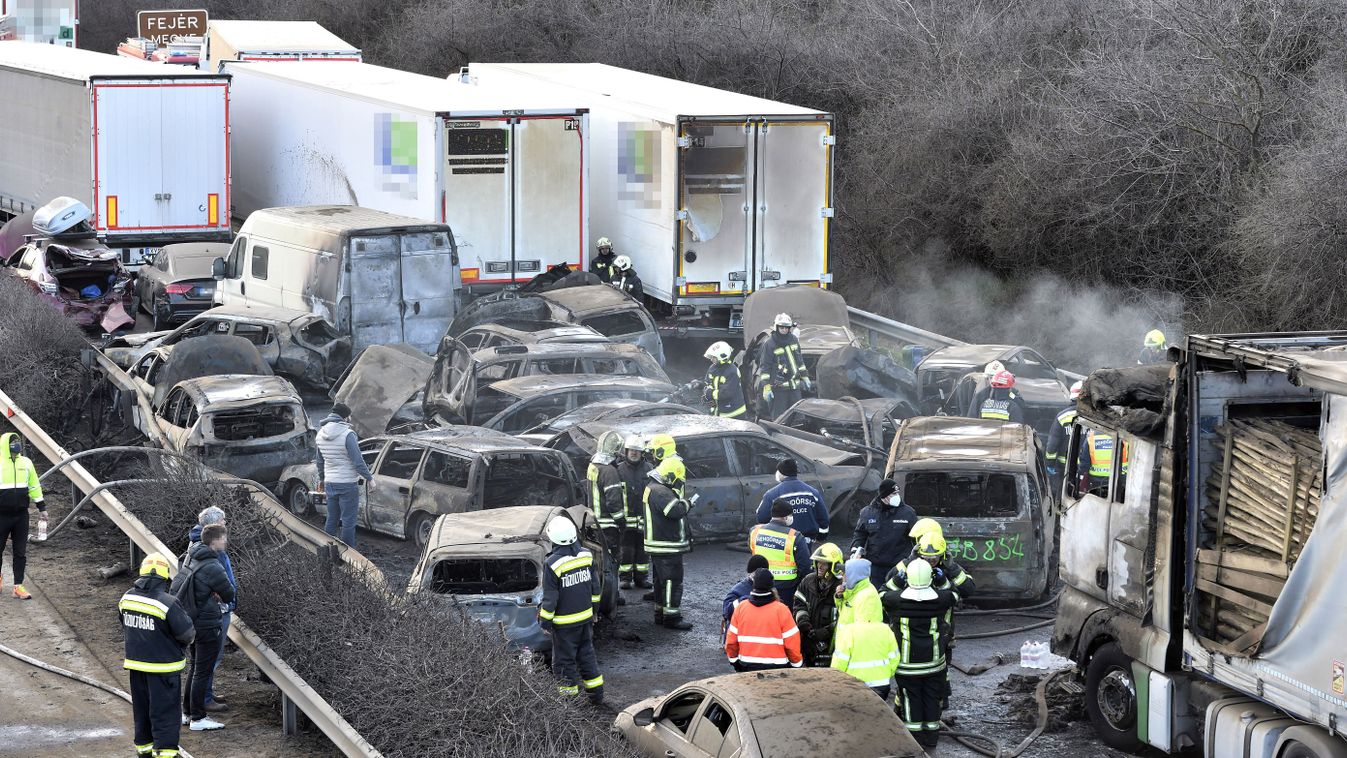 Tűzoltóvallomás az M1-es tömegkarambolról: a döntések itt másodpercek alatt születnek