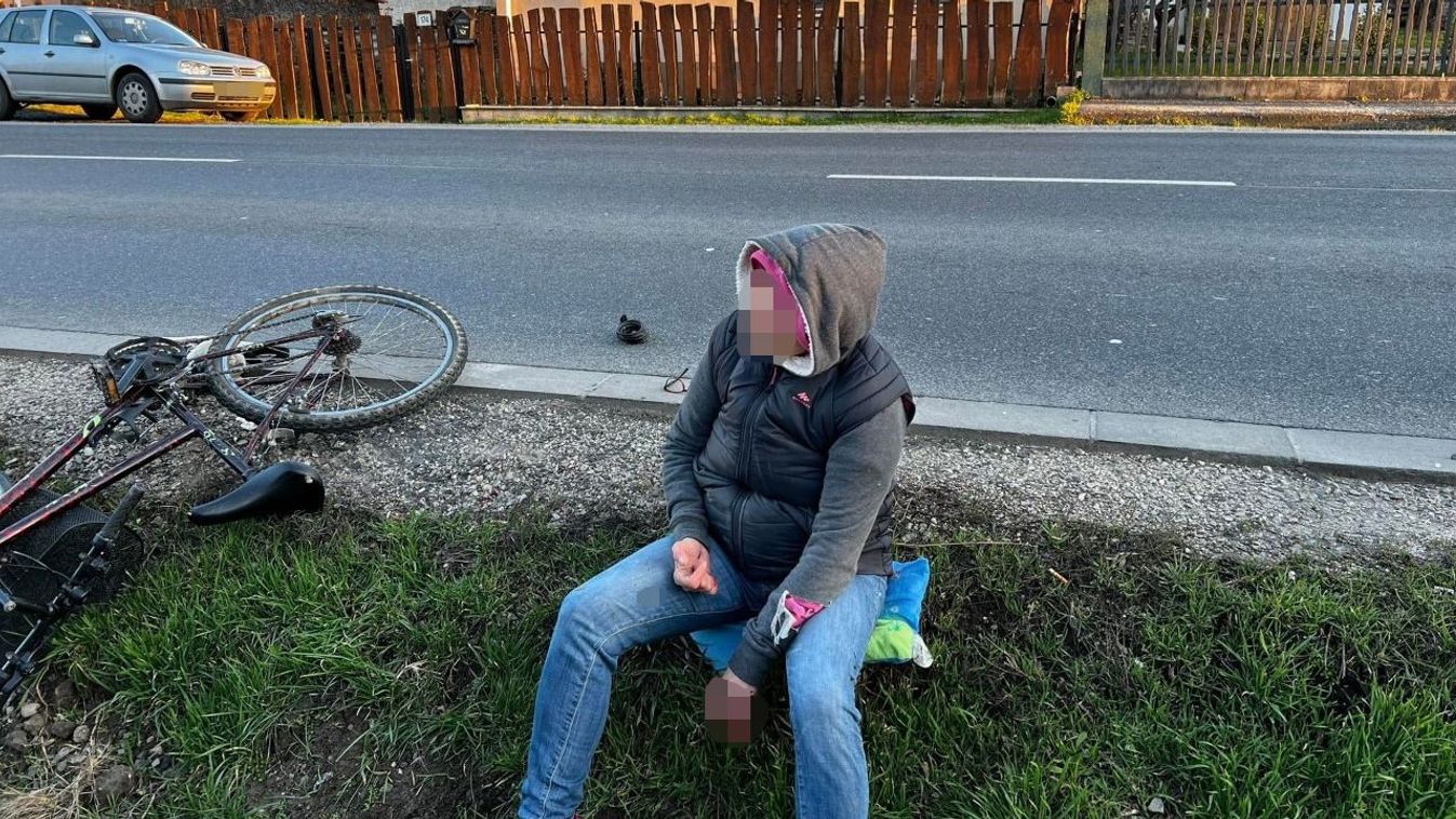 „Mintha lelassult volna az idő” - elsodorta a kamion Neszmélyen, szilánkosra tört a keze