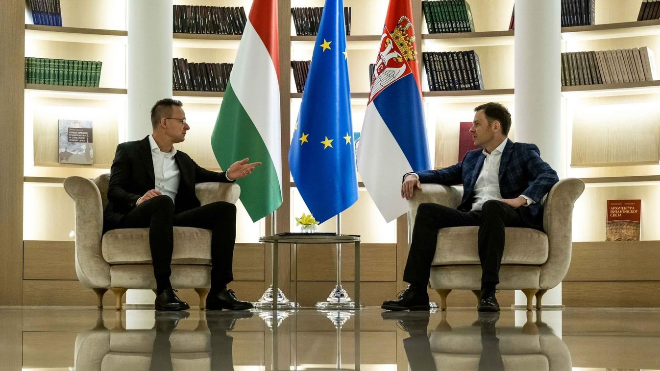 Szijjártó Péter: a magyar–szerb partnerség segít a példátlan kihívások kezelésében (videó)