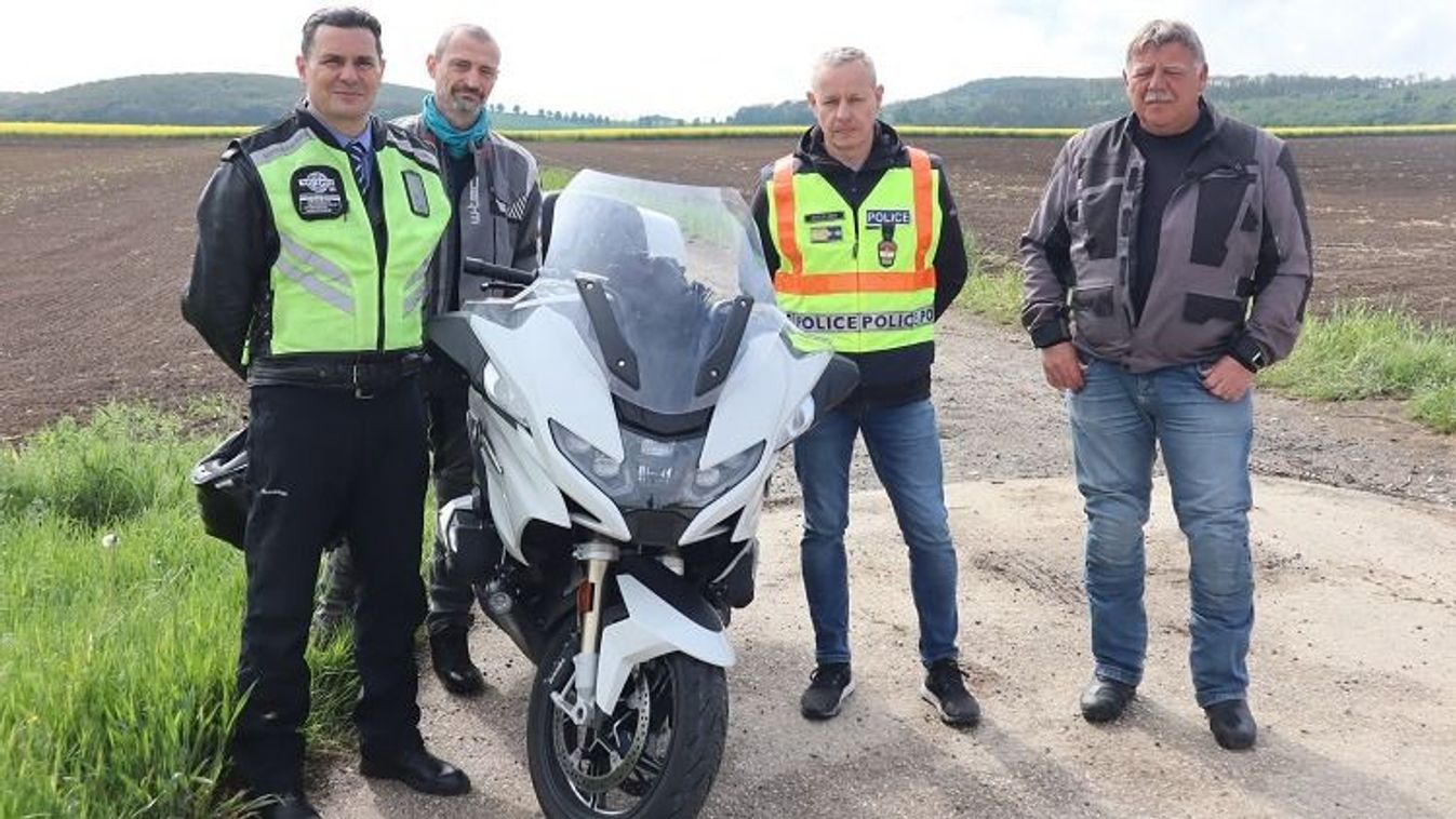 Új felfestésektől lett biztonságosabb a motorosoknak a bajnai szerpentin +tesztvideo