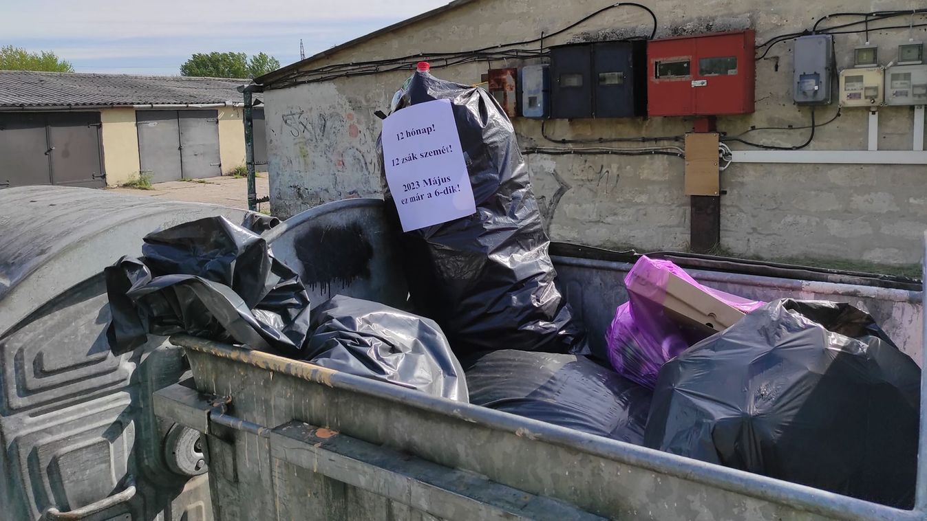 Torma Lajos éves szemétgyűjtő akciót indított Oroszlányban