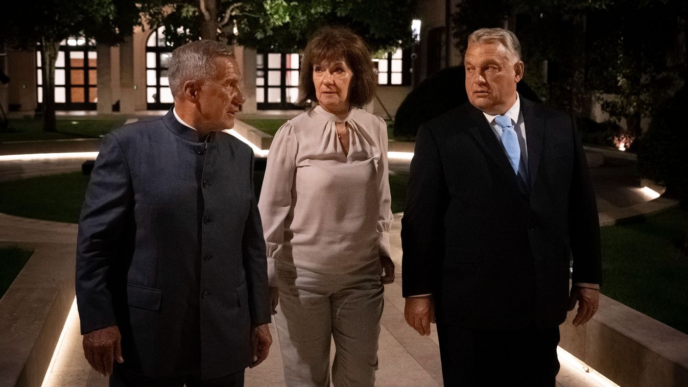 Orbán Viktor napzáró találkozón vett részt a Tatár Köztársaság vezetőjével