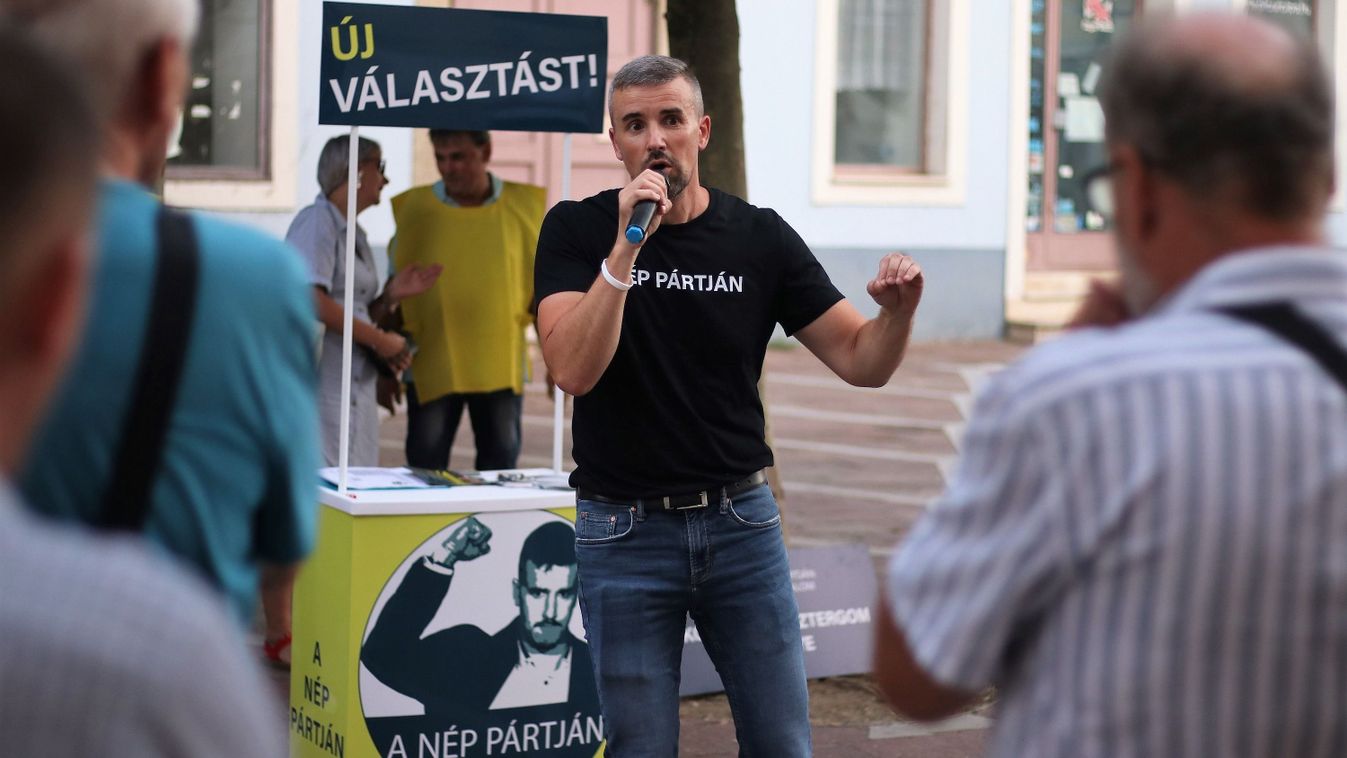 Jakab Péter az ellenzéket is bírálta Esztergomban, és új választást sürgetett