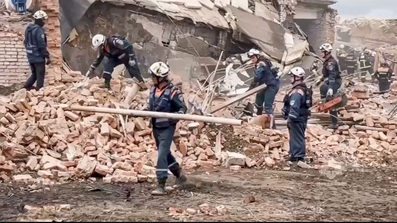 Raktárrobbanás Moszkva mellett: őrizetbe vették a bérlő cég műszaki igazgatóját (videó)