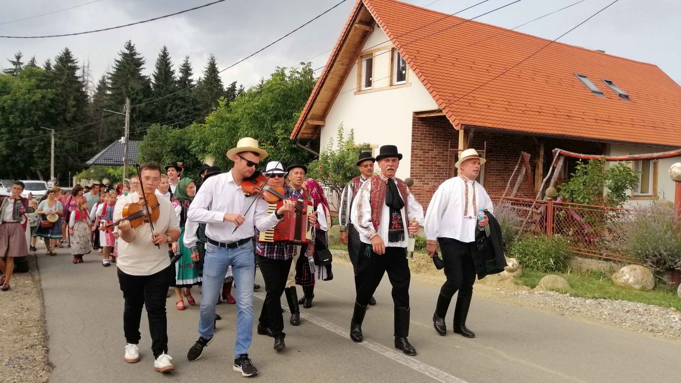 A Kossuth rádió és a Hagyományok Háza közös műsora Györgyfalvára látogat (videó)