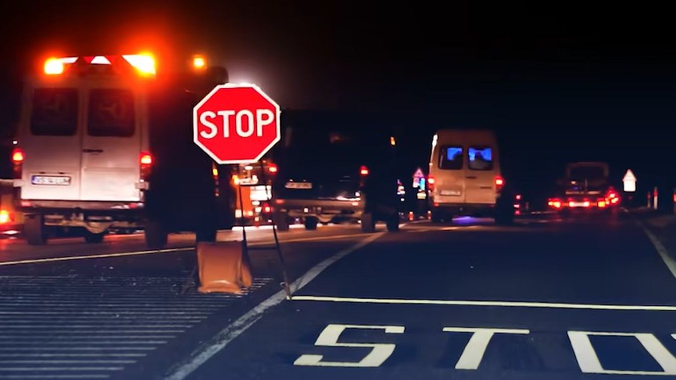 Videó: svájci mintára csináltak éjszakára fix terelést az M1-esre