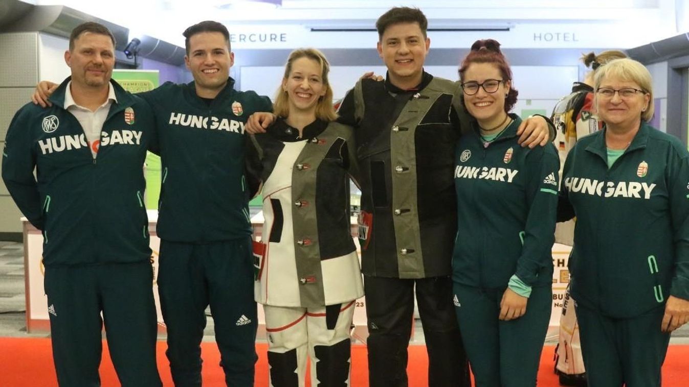 A magyar légpuskás csapat a komáromi Pekler Zalánnal megnyerte a Bajnokok Ligáját