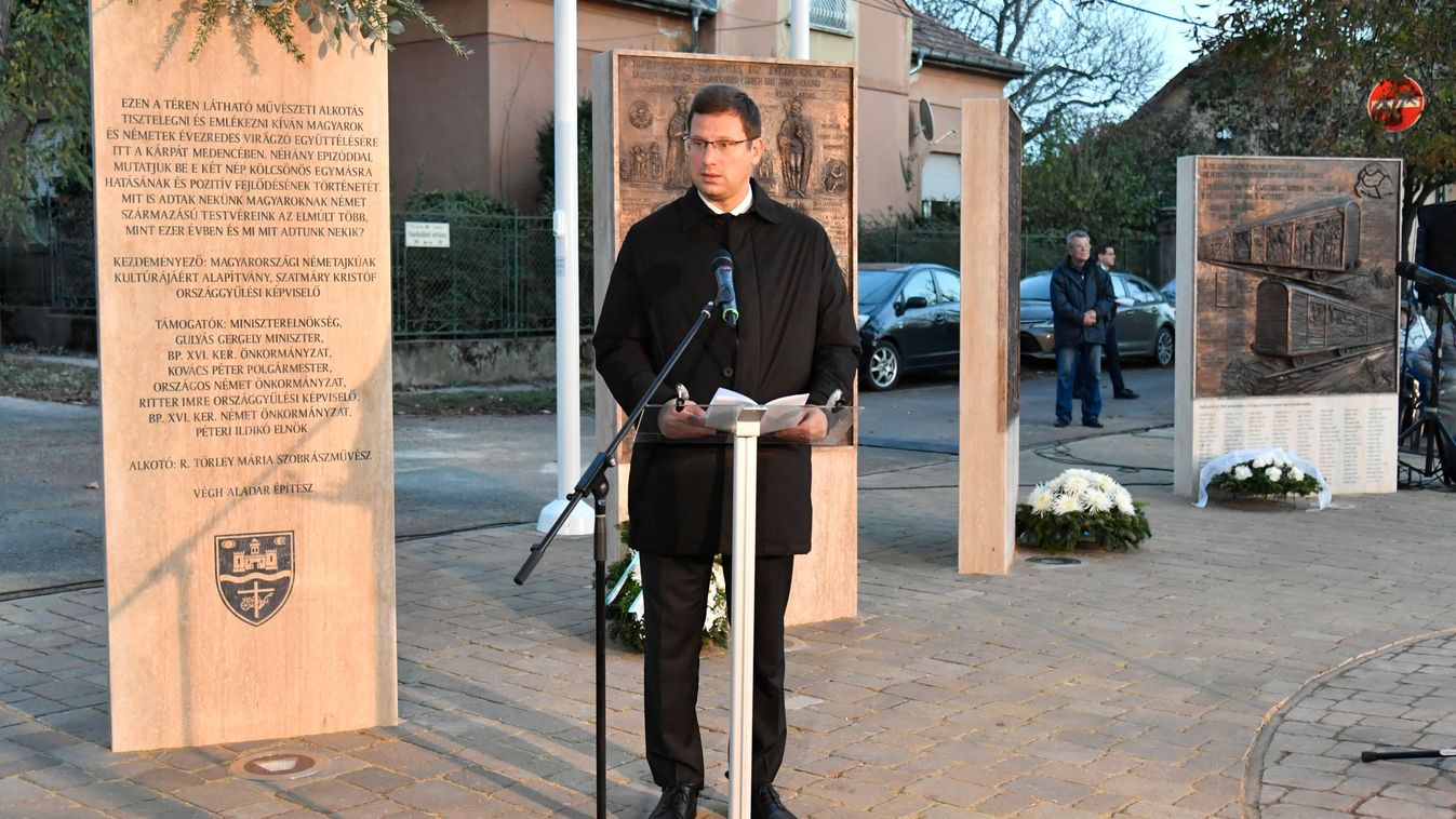 Gulyás Gergely: az itt élő németek hozzánk, magyarokhoz tartoznak