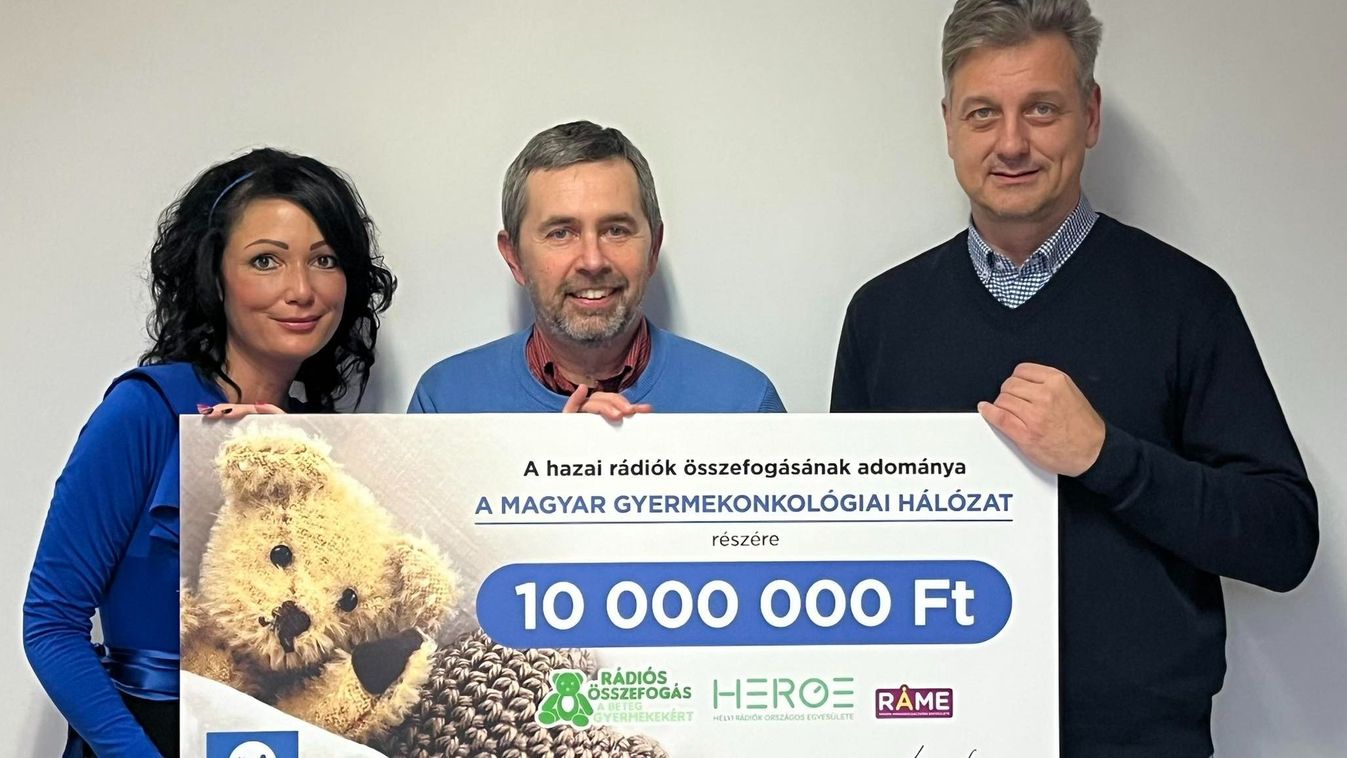 Rádiók fogtak össze a daganatos beteg gyermekekért