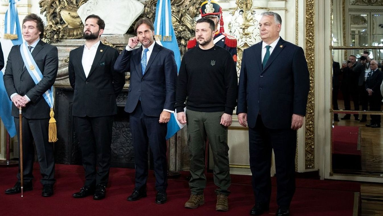 Zelenszkij az évértékelőjén közölte: tervben van a találkozó Orbán Viktorral