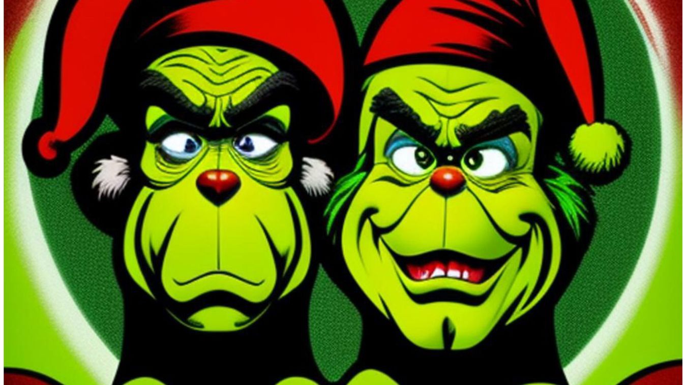 Grinch Rackaracka Ellopták a karácsonyt a sorozattolvaj mocsai Grincsek, őket meg a zsaruk