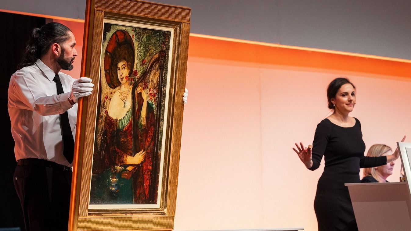 Elképesztő összegért kelt el a magyar Mona Lisa (videó)