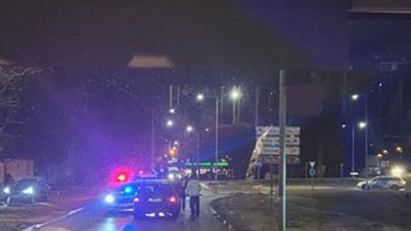 Ittas sofőr kacsázott Bánhidán este, rendőrautónak is ütközött