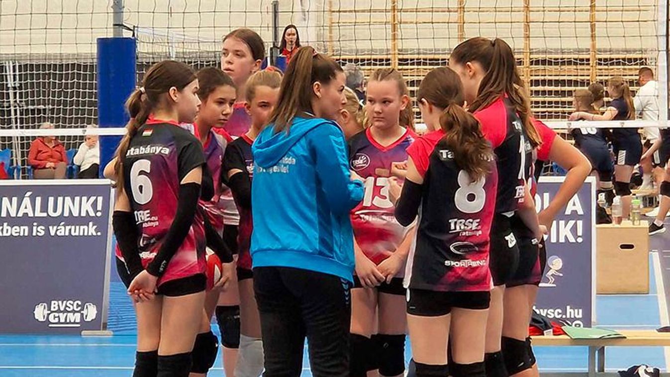 Felemás hétvégét zártak az U13-as tatabányai röpis lányok