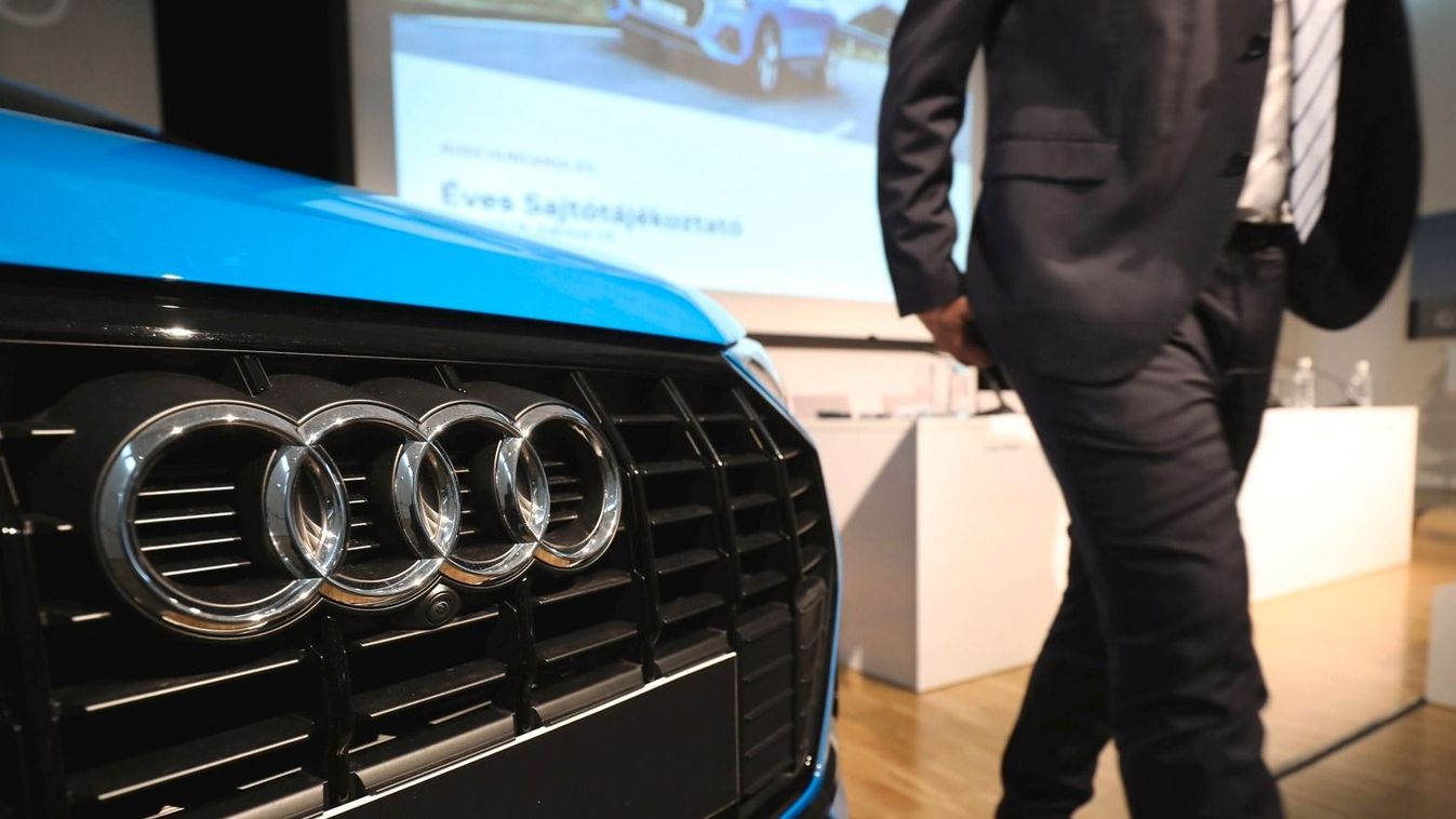 Tízéves termelési rekord dőlt meg tavaly az Audi győri gyárában